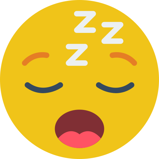 Asleep - free icon