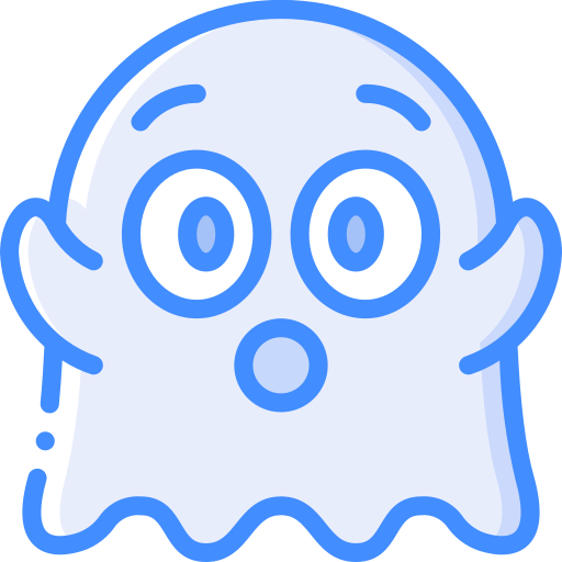 Ghost Basic Miscellany Blue Icon