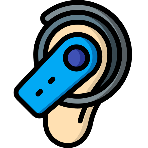 Basic Miscellany Lineal Color Ear Icon