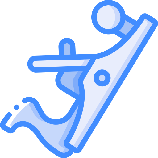 avión de madera icono gratis