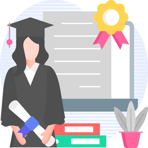 diploma icono gratis