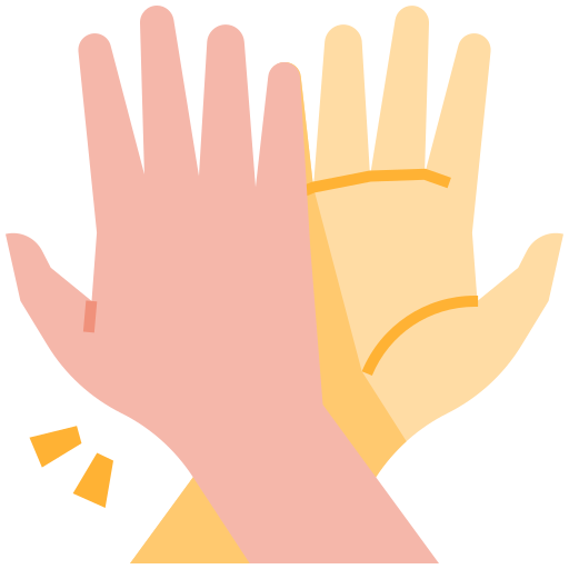 High five - Free hands and gestures icons