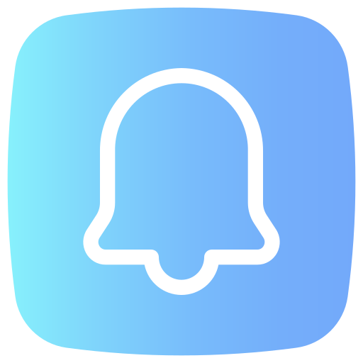 campana de notificación icono gratis