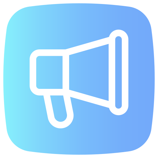 Megaphone free icon Megaphone free icon