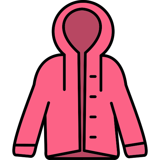 Raincoat Generic Thin Outline Color icon