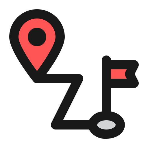 destino icono gratis