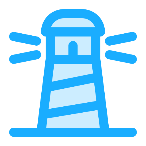 Lighthouse Generic Blue icon