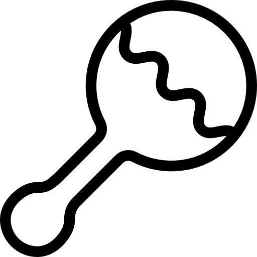 hochet Icône gratuit hochet Icône gratuit