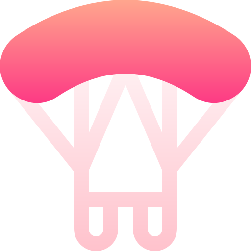 parachutisme Icône gratuit parachutisme Icône gratuit