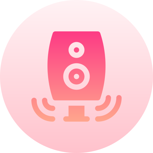 altavoz icono gratis