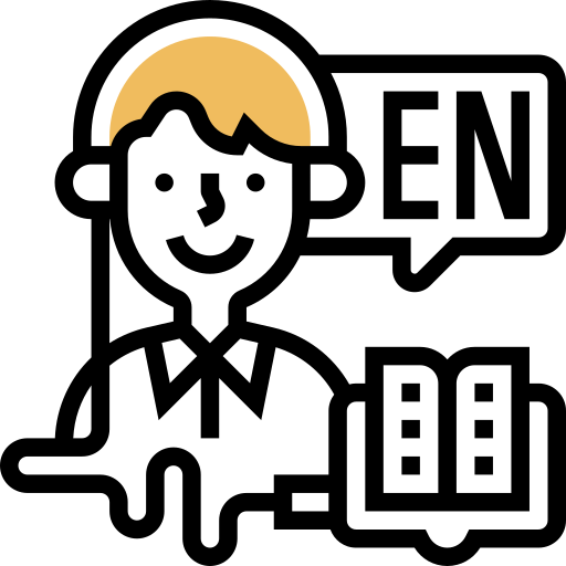 inglés icono gratis