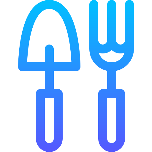 Farming Basic Gradient Lineal color icon