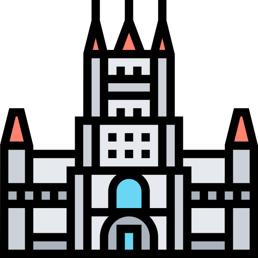 catedral de san bravo icono gratis