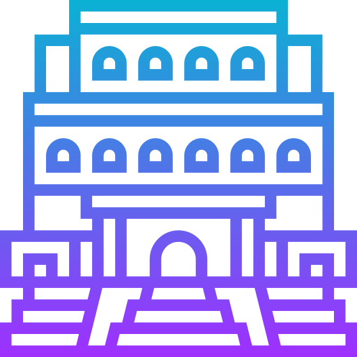 국립 학술 대극장 무료 아이콘