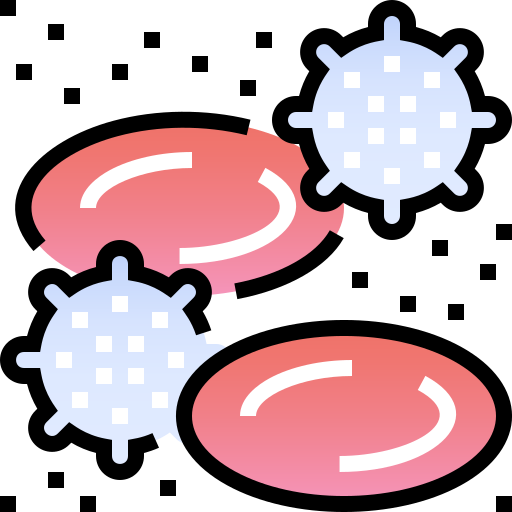 Blood cells - free icon