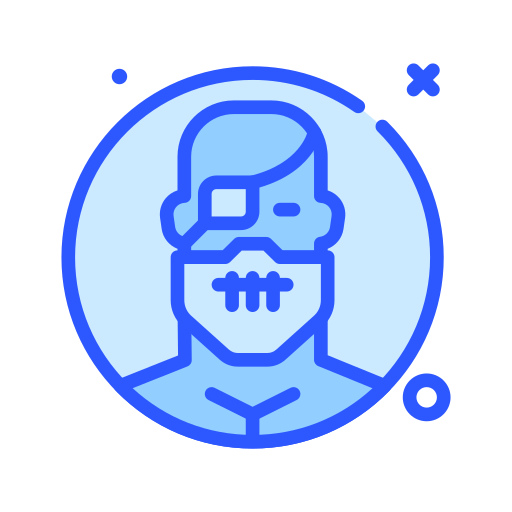 Pirate free icon Pirate free icon