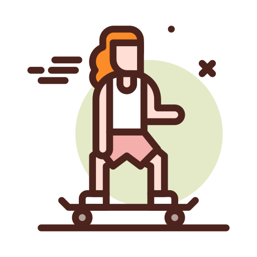 patinador icono gratis