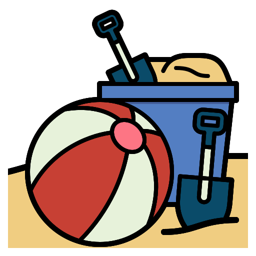 Beach ball Ultimatearm Lineal Color icon