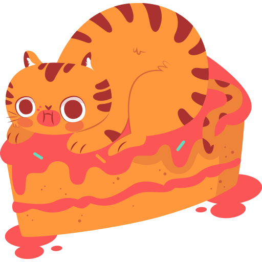 gâteau gratuit sticker