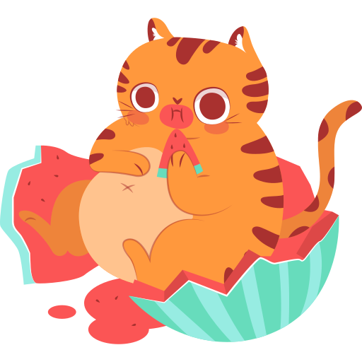 Watermelon free sticker