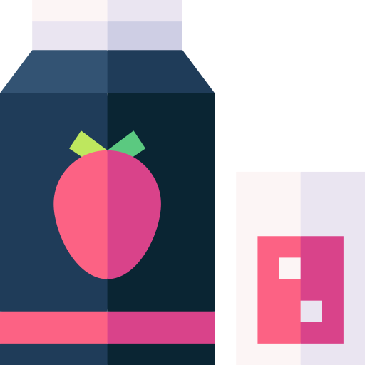 suco de morango grátis ícone suco de morango grátis ícone