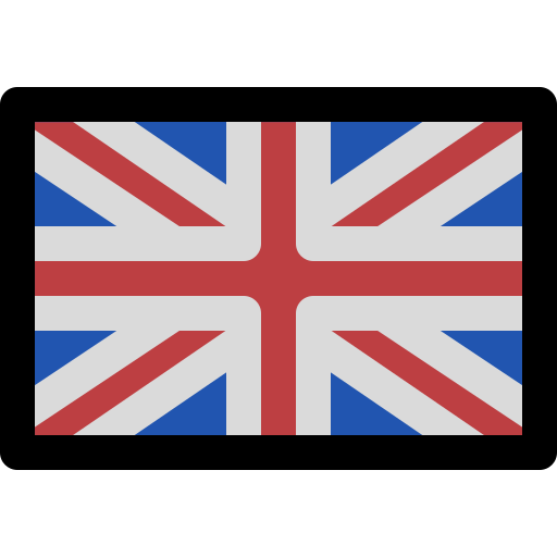 Uk flag Generic Outline Color icon