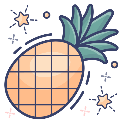 piña icono gratis