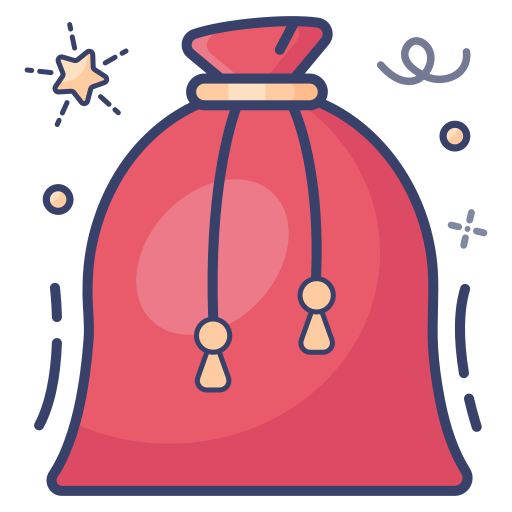 Sack Generic Outline Color icon