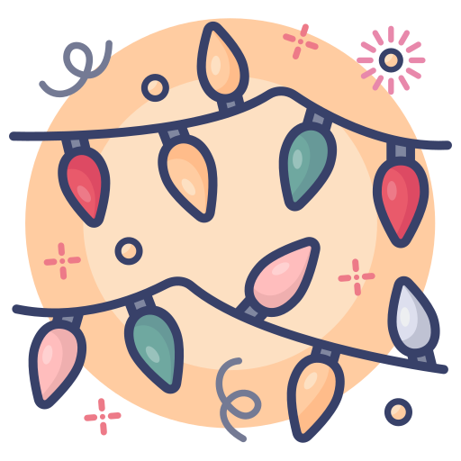 guirnalda icono gratis