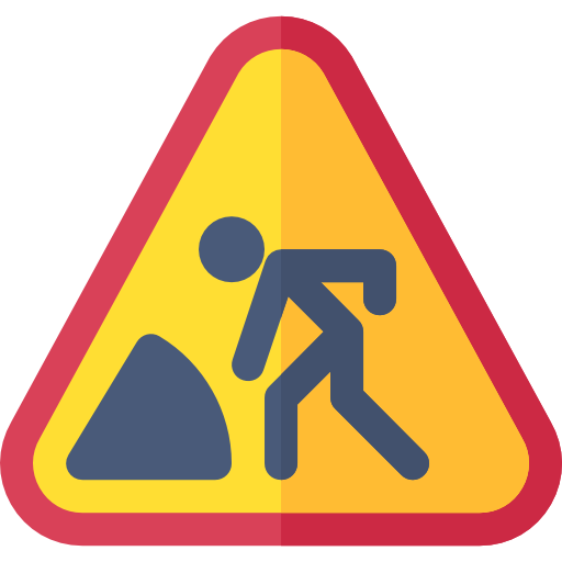 travaux routiers Icône gratuit travaux routiers Icône gratuit