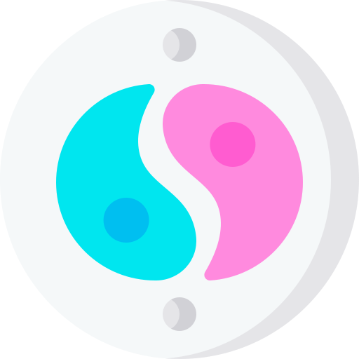 yin yang icono gratis