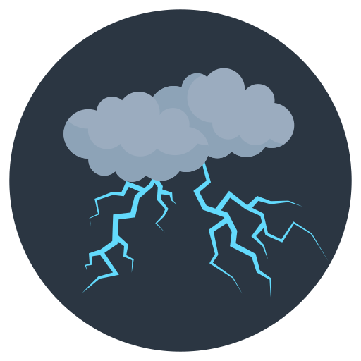 tormenta icono gratis