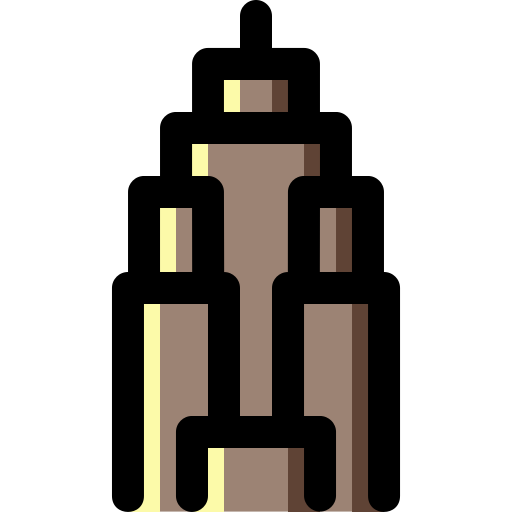 edificio empire state icono gratis