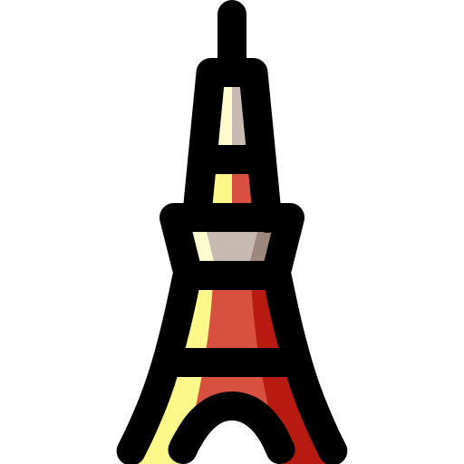 torre de tokio icono gratis