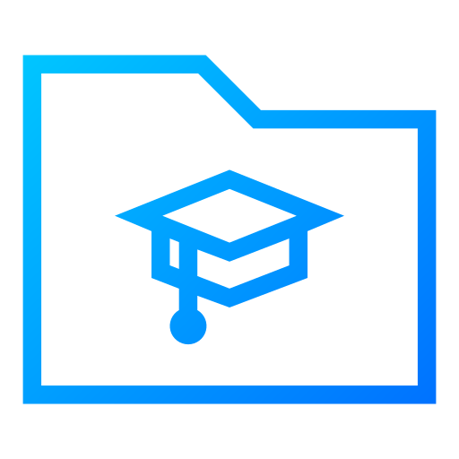 graduación icono gratis