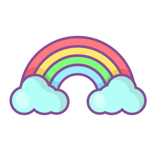 Rainbow - Free weather icons