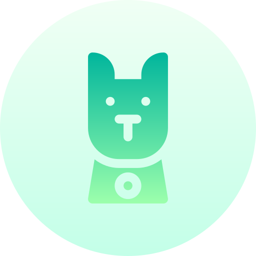 chien policier Icône gratuit
