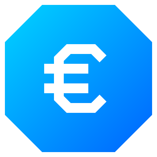 euro icono gratis