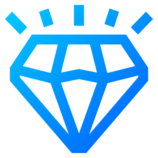 Diamond Generic Gradient icon