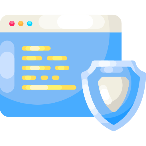 Web security Special Shine Flat icon