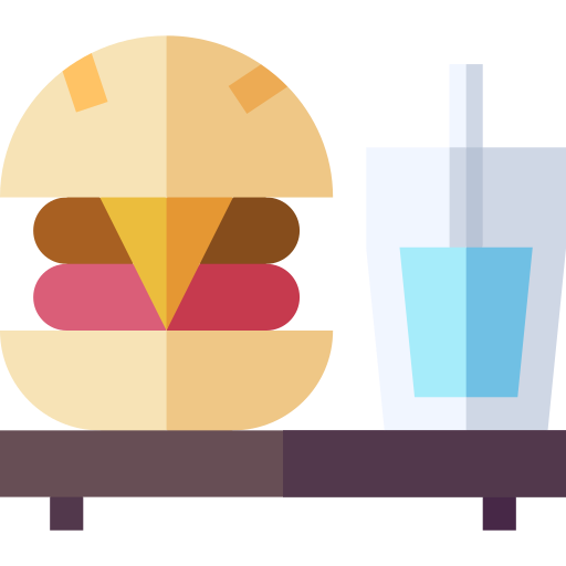 Meal Basic Straight Flat Icon