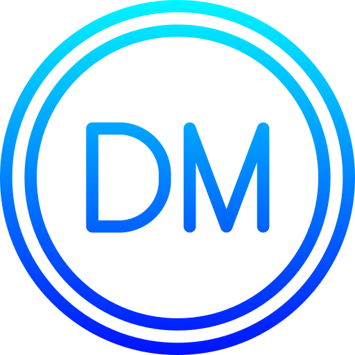 Deutsche mark free icon