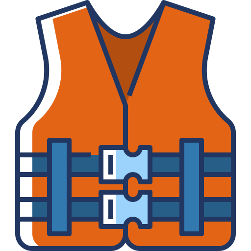 Life vest Generic Color Omission icon