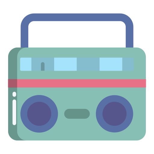 boombox icono gratis