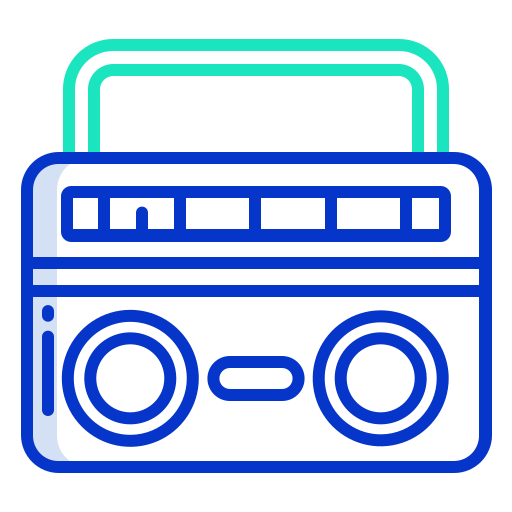 boombox icono gratis