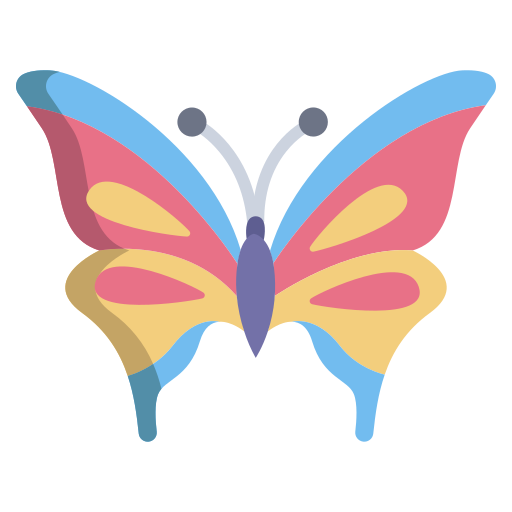 Butterfly Icongeek26 Flat icon