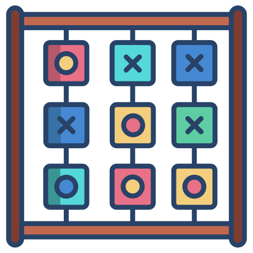 tic tac toe icono gratis