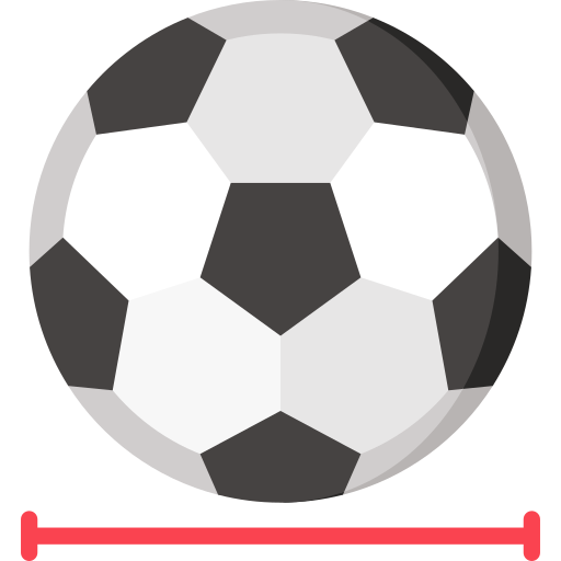 balón de fútbol icono gratis