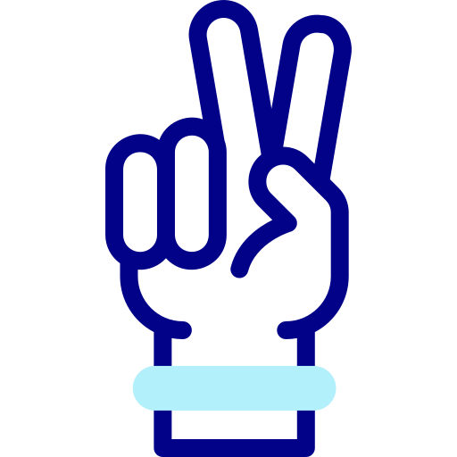 Peace - Free gestures icons