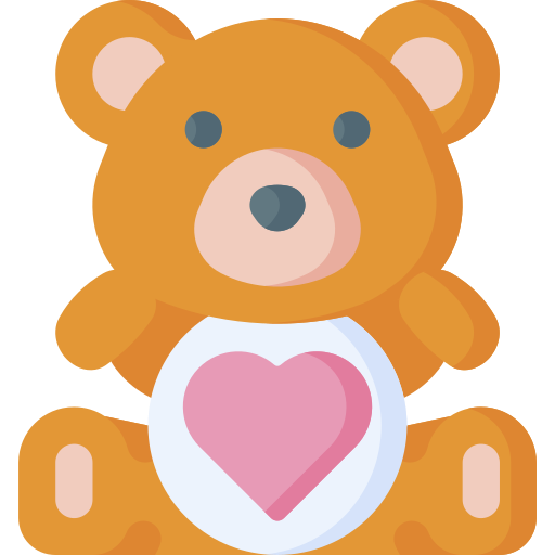 oso de peluche icono gratis